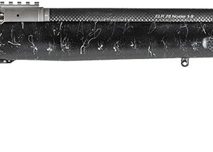 Christensen Arms CA10266375361 ELR 7mm Rem Mag 3+1 26" Target Profile Carbon Fiber Barrel, Black Nitride Finish, Black with Gray Webbing Stock
