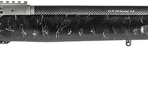 Christensen Arms 8010700200 ELR 300 PRC 3+1 26" Target Profile Carbon Fiber Barrel, Black Nitride Finish, Black with Gray Webbing Stock