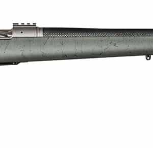 Christensen Arms 8010800202 Summit TI Full Size 300 PRC 3+1, 26" Natural Titanium Steel Threaded Barrel, Natural Titanium Aluminum Receiver, Green w/Black Webbing Fixed Sporter Stock