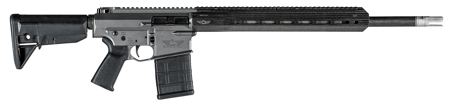 Christensen Arms CA112113157232 CA-10 G2 6.5 Creedmoor 20+1 20" Barrel, Tungsten Gray Cerakote Metal Finish, Black Adjustable BCM Gunfighter Stock, Black Polymer Grip
