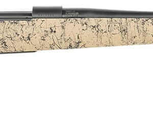 Howa HHS43164 M1500 HS Precision 308 Win 5+1 22" Threaded Barrel, Black Metal Finish, Tan Black Webbed Fixed HS Precision Stock