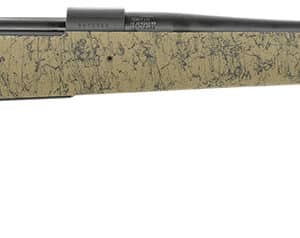 Howa HHS43163 M1500 HS Precision 308 Win 5+1 22" Threaded Barrel, Black Metal Finish, Green with Black Webbing Fixed HS Precision Stock