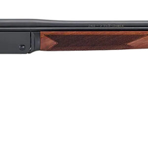 Henry H015Y410 Single Shot Youth 410 Gauge with 22" Blued Barrel, 3" Chamber, 1rd Capacity, Black Metal Finish & American Walnut Stock Right Hand