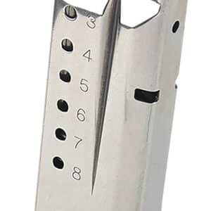 Ed Brown RMPMAG8SHIELD M&P  8rd Extended 9mm Luger Fit S&W M&P Shield Stainless Steel