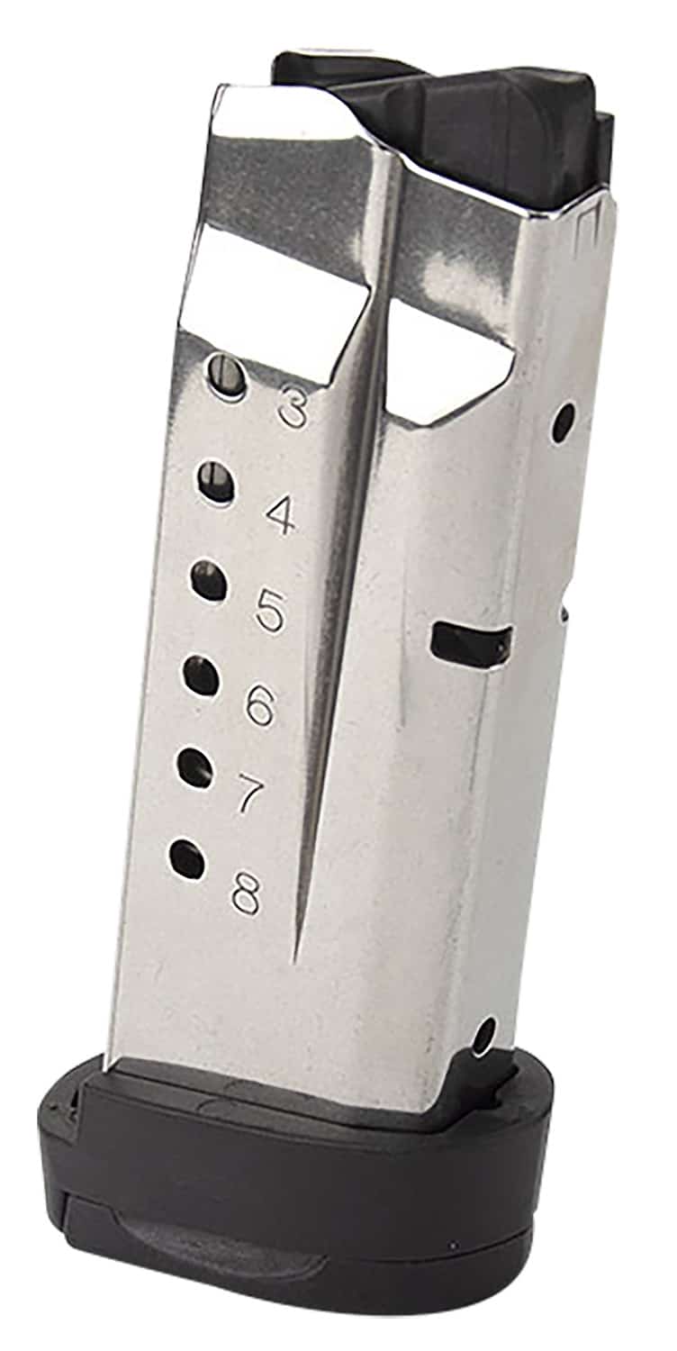 Ed Brown RMPMAG8SHIELD M&P 8rd Extended 9mm Luger Fit S&W M&P Shield Stainless Steel