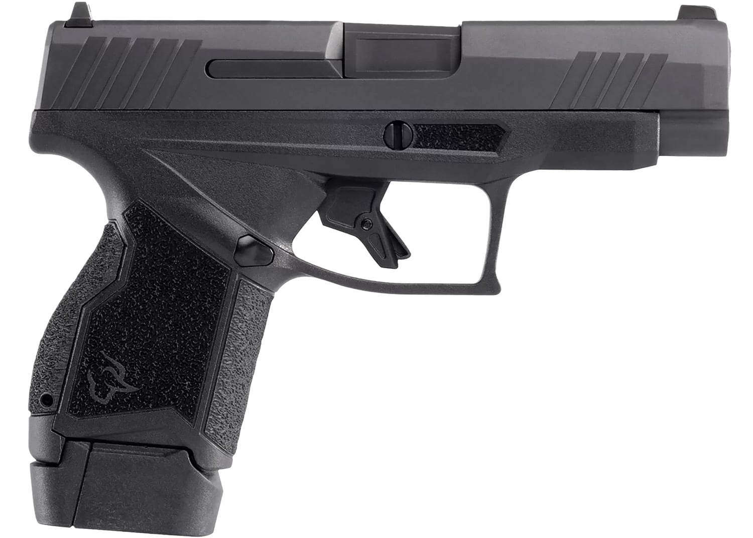 Taurus 1-GX4XL94141 GX4XL Micro-Compact Frame 9mm Luger 13+1 3.70" Black DLC Stainless Steel Barrel, Black Gas Nitride Serrated Alloy Steel Slide, Black Polymer Frame & Grip, Right Hand