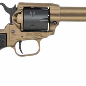 Heritage Mfg RR22A4 Rough Rider 22 LR 6 Shot 4.75" Burnt Bronze Cerakote Steel Barrel, Black Satin Cylinder, Burnt Bronze Cerakote Steel Frame
