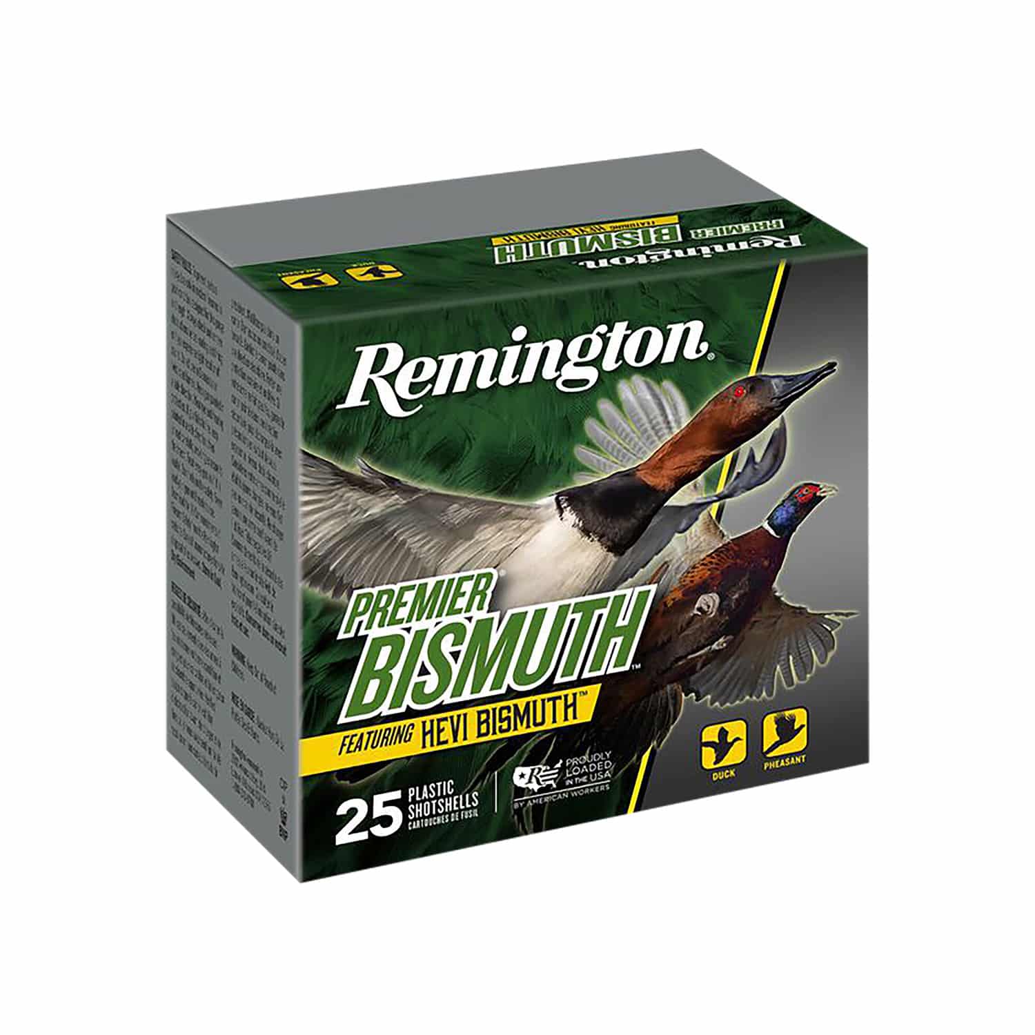 Remington Ammunition R20500 Premier Bismuth 12Gauge 3" 1 3/8oz 2Shot 25 Per Box/10 Case