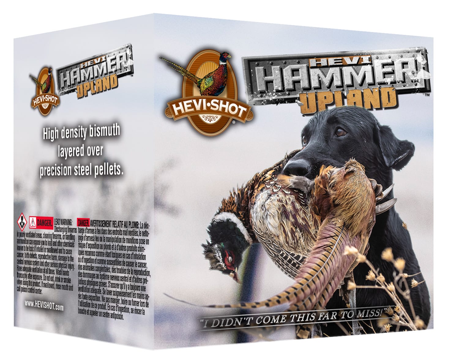 HEVI-Shot HS29205 HEVI-Hammer Upland 20Gauge 2.75" 1oz Steel/Bismuth 5Shot 25 Per Box/10 Case