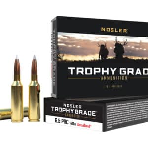 Nosler 61014 Trophy Grade 6.5PRC 140gr Nosler AccuBond 20 Per Box/10 Case