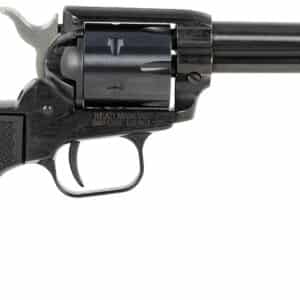 Heritage Mfg RR22B4PG Rough Rider 22 LR 6 Shot, 4.75" Black Steel Barrel, Black Cerakote Zinc Alloy Frame, Black Cerakote Cylinder, Black Polymer Grip, Hammer/Thumb Safety, Exposed Hammer