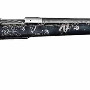 Christensen Arms 8010631600 Ridgeline FFT TI 6.8 Western 3+1 20" Carbon Fiber Threaded Barrel, Stainless Titanium Rec, Black with Gray Accents Stock