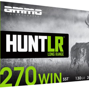 Ammo Inc 270W130SSTA20D Hunt Long Range 270Win 130gr Super Shock Tip 20 Per Box/10 Case
