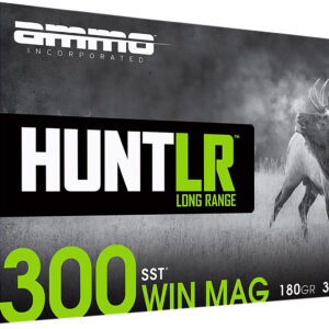 Ammo Inc 300WM180SSTA20 Hunt Long Range 300Win Mag 180gr Super Shock Tip 20 Per Box/10 Case