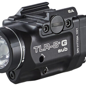 Streamlight 69439 TRL-8 G Sub Gun Light with Green Laser Black Anodized 500 Lumens White LED Springfield Armory Hellcat