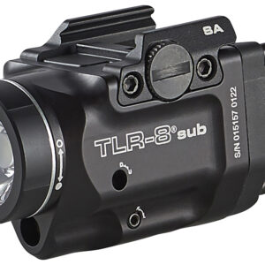 Streamlight 69419 TLR-8 Sub Gun Light with Red Laser Black Anodized 500 Lumens White LED Springfield Armory Hellcat