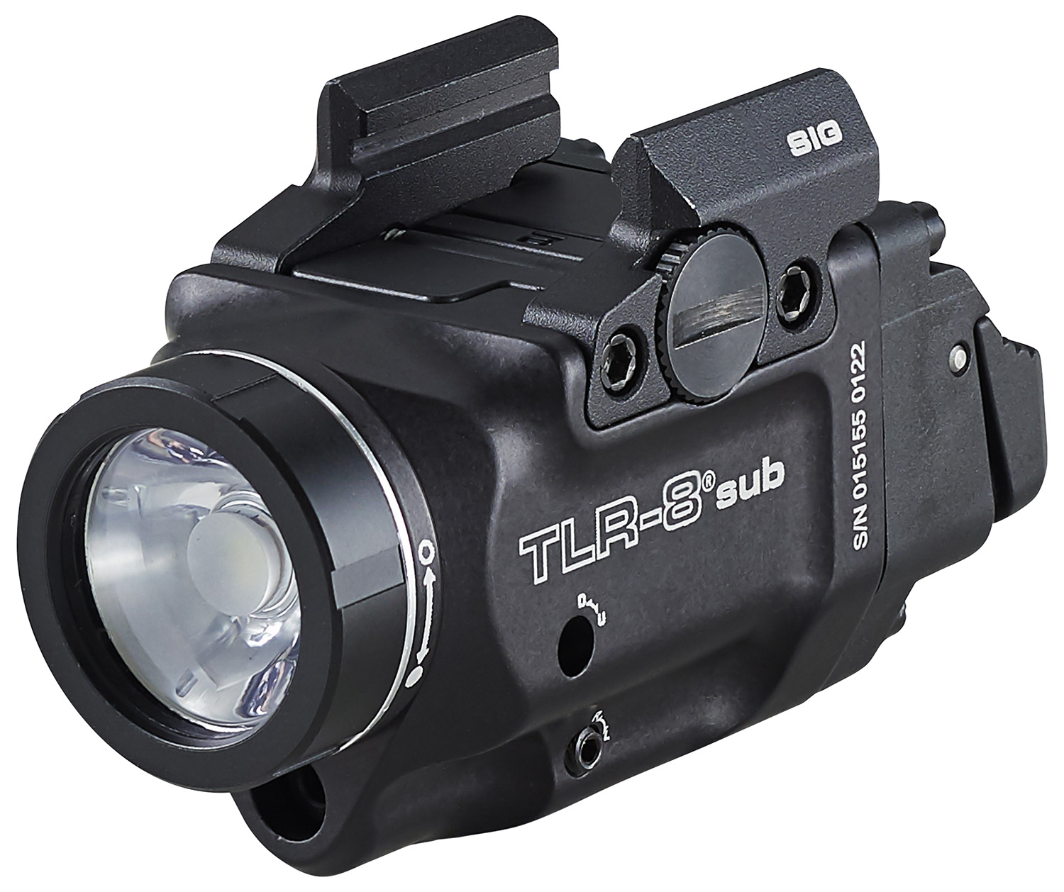 Streamlight 69417 TLR-8 Sub Gun Light with Red Laser Black Anodized 500 Lumens White LED Sig Sauer P365