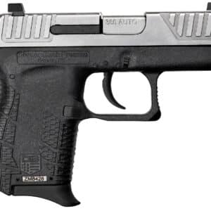 Diamondback DB0100E022 DB380 Gen4 Micro-Compact Frame 380 ACP 6+1, 2.80" Stainless Steel Barrel, Nickel Boron Serrated Stainless Steel Slide, Black Polymer Frame w/Beavertail & Grip