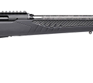 Savage Arms 57896 Impulse Mountain Hunter 300 WSM 2+1 24" Carbon Fiber Threaded Barrel, Black Aluminum Receiver w/Picatinny Rail, Gray AccuStock Synthetic Stock, Ambidextrous