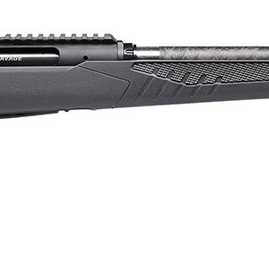 Savage Arms 57899 Impulse Mountain Hunter 30-06 Springfield 4+1 22" Carbon Fiber Threaded Barrel, Black Aluminum Receiver w/Picatinny Rail, Gray AccuStock Synthetic Stock, Ambidextrous
