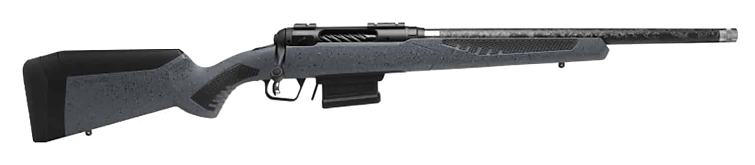 Savage Arms 57934 110 Carbon Predator 308 Win 18" Proof Research Carbon Fiber Barrel, Granite Stock with Black Rubber Cheek Piece & Grips