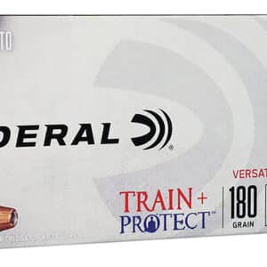 Federal TP10VHP1 Train + Protect 10mmAuto 180gr Versatile Hollow Point 50 Per Box/10 Case