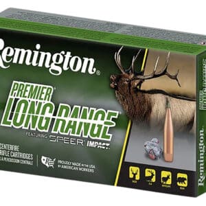 Remington Ammunition R21342 Premier Long Range 270 Win 150 gr Speer Impact 20 Per Box/ 10 Case