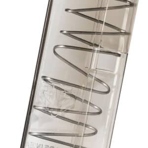 ETS Group SMKGLK43 Pistol Mags  7rd 9mm Luger Compatible w/ Glock 43 Smoke Polymer