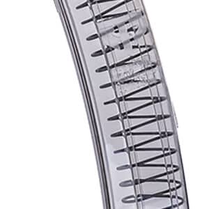 ETS Group SMKHKMP530 Pistol Mags  30rd Standard 9mm Luger Compatible w/ HK MP5/MP5K/94/SP89/SP5K Smoke Polymer