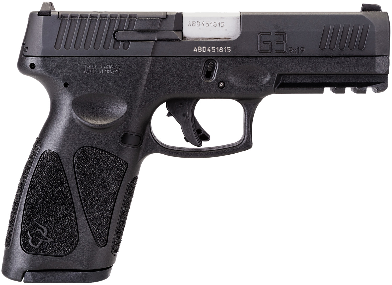 Taurus 1G3P94117 G3 T.O.R.O. Full Size 9mm Luger 17+1 4" Matte Stainless Steel Barrel, Matte Black Tenifer Optic Ready/Serrated Slide, Black Polymer Frame w/Picatinny Rail, Black Polymer Grips