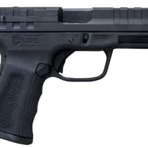 Citadel CITCP9BLK Centurion CP9 Compact 9mm Luger 14+1 4" Black Steel Barrel, Optic Ready/Serrated Slide, Polymer Frame & Grip