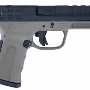 Citadel CITCP9GRY Centurion CP9 Compact Frame 9mm Luger 14+1, 4" Black Steel Barrel, Optic Ready/Serrated Steel Slide, Gray Polymer Frame & Grip