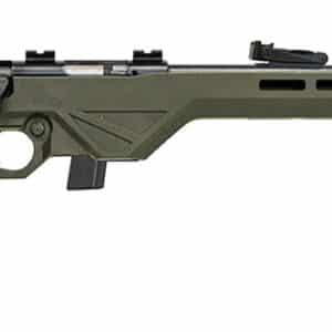 Citadel CIT22LRBLTODG Trakr 22 LR 10+1 18" Blued Steel Barrel & Receiver, OD Green Synthetic Stock