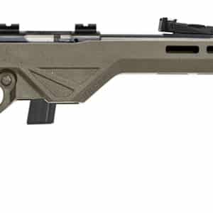 Citadel CIT22LRBLTFDE Trakr 22 LR 10+1 18" Blued Steel Barrel & Receiver, Flat Dark Earth Synthetic Stock