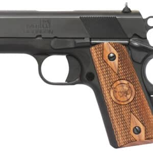 Iver Johnson Arms THRASHER Thrasher 45 ACP 7+1 3.13" Black Bull Barrel, Matte Blued Serrated Steel Slide & Frame w/Beavertail, Walnut Large Diamond Grip
