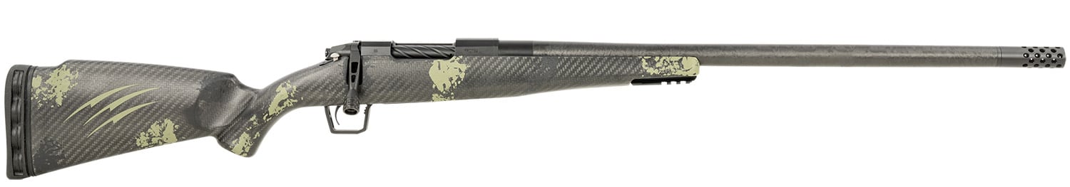 Fierce Firearms ROG308WIN22BF Carbon Rogue 308 Win 4+1 22" Carbon Fiber Barrel, Black Cerakote Steel Rec, Forest Camo Rogue Stock