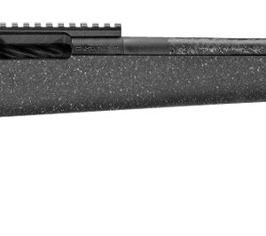 Proof Research 135105 Glacier Full Size 7mm PRC 4+1 24" Carbon Fiber Match Grade Threaded Barrel, Black Cerakote w/Picatinny Rail Steel Receiver, Fixed PROOF Hunter Black Granite Carbon Fiber Stock