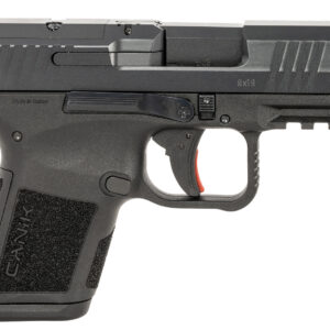 Canik HG7620N Mete MC9 9mm Luger 12+1/15+1 3.18" Black Steel Barrel, Matte Black Tenifer Cerakote Optic Ready/Serrated Slide, Black Polymer Frame w/Picatinny Rail, Black Polymer Grips