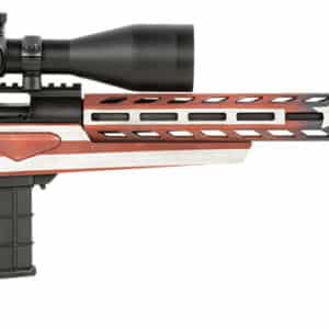 Howa HCRA73107USKMDT M1500 APC Chassis 308 Win 10+1 (3 Mags) 24" HB, American Flag Cerakote, Luth-AR MBA-4 Stock with Aluminum Chassis, 4-16x50 Scope, Bipod & 2 Grips