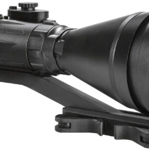AGM Global Vision 15WP6623474111 Wolverine Pro-6 3APW Night Vision Rifle Scope Matte Black 6x100mm Gen 3 Auto-Gated White Phosphor Illuminated Red Chevron w/Ballistic Drop Reticle