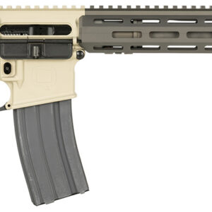 Q LLC SW55616INRIFLE Sugar Weasel 5.56x45mm NATO 30+1 16", FDE Rec, Gray Furniture, Magpul SL-K Stock, Cherry Bomb Muzzle Brake, Ambi Safety & Charging Handle