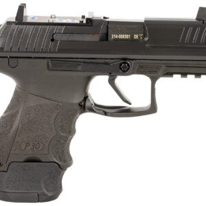 Langdon Tactical Tech LTTLP30SKFTJRDO P30SK LEM DAO 9mm Luger 10+1(2)/13+1(1) 3.30", Black, Polymer Picatinny Rail Frame, RMR Optic Cut Slide, Grayguns Flat Face Trigger w/Trigger Job