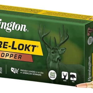 Remington Ammunition R27856 Core-Lokt Copper 243Win 85gr Copper Hollow Point 20 Per Box/10 Case