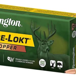 Remington Ammunition R27854 Core-Lokt Copper 308Win 150gr Copper Hollow Point 20 Per Box/10 Case