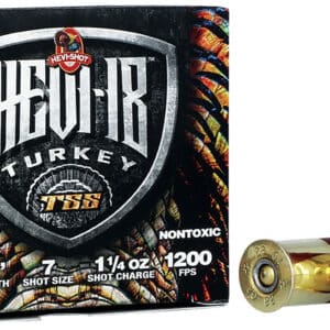 HEVI-Shot HS7287 HEVI-18 TSS Turkey 28Gauge 3" 1 1/4oz Tungsten 7Shot 5 Per Box/10 Case