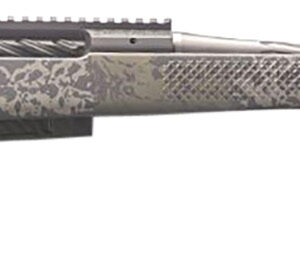 Seekins Precision 0011710155 Havak Element Full Size 308 Win 5+1 21" Stainless Fluted/Threaded Barrel, 20 MOA Rail w/Bubble Level Stainless Steel Receiver, Mountain Shadow Camo Fixed Synthetic Stock