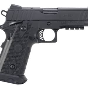 Girsan 395010 Witness2311 10mm Auto 15+1 4.25" Black Steel Barrel, Black Optic/Ready Serrated Black Polymer Frame w/Beavertail & Picatinny Rail, Black Checkered Polymer Grip, Ambidextrous