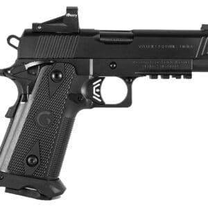 Girsan 395030 Witness2311 9mm Luger 17+1 4.25" Black Steel Barrel, Black Serrated Steel Slide, Black Polymer Frame w/Beavertail & Picatinny Rail, Black Checkered Polymer Grip, Ambidextrous