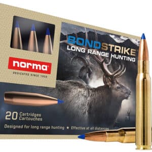 Norma Ammunition 20176422 Dedicated Hunting Bondstrike Extreme 30-06Springfield 180gr Bonded Polymer Tip 20 Per Box/10 Case