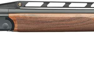 Rizzini USA 26011232 BR110 Sporter IPS Over/Under 12 Gauge 2rd 32" Chrome Lined XL Back Bored, Adj. Vent Rib, Matte Gray Barrel/Rec, Grade II Turkish Walnut Stock w/Adj Comb, 5 Ext. Chokes